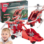 KLOCKI KONSTRUKCYJNE MECHANICS ŚMIGŁOWIEC RATUNKOWY LABORATORIUM MECHANIKI