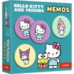 MEMORY MEMOS HELLO KITTY - KITTY I PRZYJACIELE GRA PAMIĘCIOWA TREFL