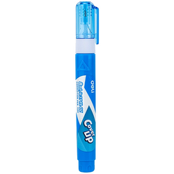 KOREKTOR W DŁUGOPISIE PIÓRZE METALOWA KOŃCÓWKA SZKOLNY 8 ml DELI - 2 szt.