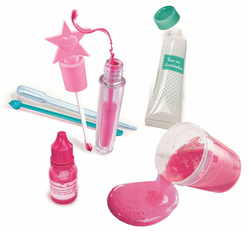 ZESTAW KOSMETYCZNY DO PIELĘGNACJI UST BŁYSZCZYK BALSAM DIY CLEMENTONI