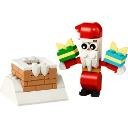 LEGO CREATOR ŚWIĘTY MIKOŁAJ I ŚWIĄTECZNY KOMIN KLOCKI 62 EL. 30692