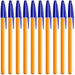 DŁUGOPIS BIC ORANGE FINE 0,8mm Z ZATYCZKĄ ORYGINALNY NIEBIESKI - 10 sztuk
