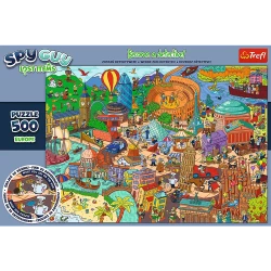 PUZZLE 500 SPY GUY ZAGINIONE PRZEDMIOTY EUROPA SZUKANIE RÓŻNIC 37481 TREFL