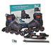 ROLKI + ŁYŻWY 2w1 ŁYŻWOROLKI SPRING M 35-38 AXER