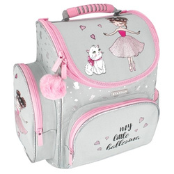 TORNISTER SZKOLNY PASTEL BALERINA KOTEK - STARPAK