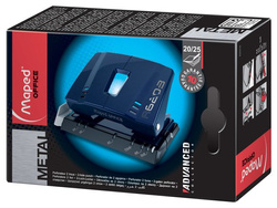 DZIURKACZ BIUROWY ADVANCED MAPED METAL 25 K GRANAT