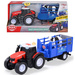 TRAKTOR Z PRZYCZEPĄ DLA ZWIERZĄT KROWA MASSEY FERGUSON CIĄGNIK DICKIE TOYS