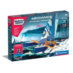 KLOCKI KONSTRUKCYJNE MECHANICS PŁYWAJĄCY KATAMARAN LABORATORIUM MECHANIKI