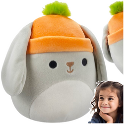 SQUISHMALLOWS PLUSZAK MASKOTKA MIĘKKA PRZYTULANKA ZAJĄCZEK VALENTINA 40 cm