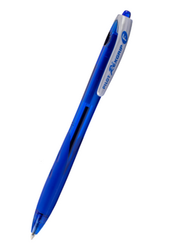 DŁUGOPIS OLEJOWY Z ZATYCZKĄ NIEBIESKI REXGRIP BIUROWY PILOT - 2 sztuki