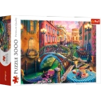 PUZZLE 3000 ELEMENTÓW WIECZÓR W WENECJI WŁOCHY UKŁADANKA 33080 TREFL