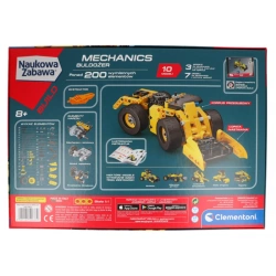 KLOCKI KONSTRUKCYJNE BULDOŻER POJAZD BUDOWLANY 10 MODELI CLEMENTONI