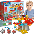 STRAŻ POŻARNA I PRZEWROTNE SAMOCHODZIKI REMIZA GARAŻ ZJEŻDŻALNIA CLEMENTONI