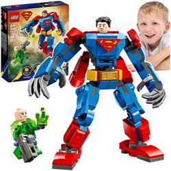 LEGO SUPER HEROES DC MECH SUPERMANA KONTRA LEX LUTHOR FIGURKI 120 EL. 76302