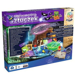 FABRYKA CZARODZIEJSKICH SZTUCZEK DIY SCIENCE4YOU EKSPERYMENTY 27EL TREFL