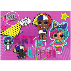 PODKŁADKA NA BIURKO PODKŁAD LAMINOWANY A3 LOL SUPRISE ST. MAJEWSKI