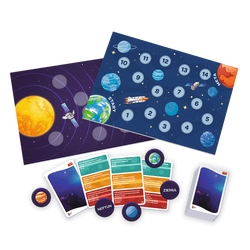 GRA EDUKACYJNA KOSMOS MISTRZ WIEDZY POMOC SZKOLNA - 01956 TREFL