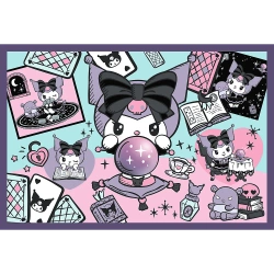 PUZZLE KUROMI 2x200 EL. PSOTY KUROMI HELLO KITTY UKŁADANKA TREFL 13345