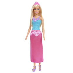 LALKA BARBIE DREAMTOPIA KSIĘŻNICZKA BLONDYNKA RÓŻOWA SPÓDNICA 30CM MATTEL