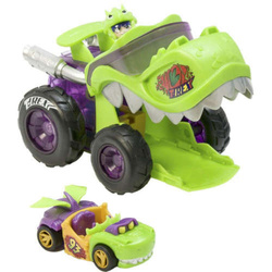 T-RACERS MEGA WHEELS - POJAZD T-REX + FIGURKA