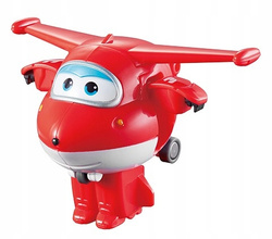 SUPER WINGS JETT DŹETEK FIGURKA TRANSFORMUJĄCA ROBOT SAMOLOT Z BAJKI 2w1 