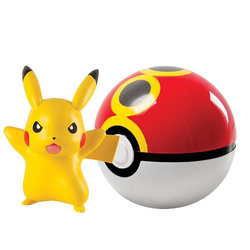 FIGURKA POKEMON PIKACHU + KULA REPEAT BALL - TOMY