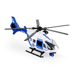 HELIKOPTER POLICYJNY ŚMIGŁOWIEC Z WYCIĄGARKĄ POLICJA DŻWIĘK ŚWIECI DUMEL