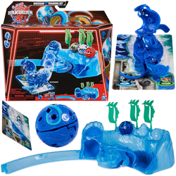 BAKUGAN OCTOGAN TRAINING SET AQUATIC FIGURKA KULA TRANSFORMUJĄCA KARTA