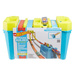 HOT WHEELS TRACK BUILDER SUPER ZJAZD AUTKO MATTEL SKRZYNIA SAMOCHODZIK