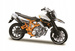 MOTOCYKL BBURAGO 1/18 - KTM 990 SUPERMOTO R