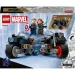 LEGO MARVEL CZARNA WDOWA I KAPITAN AMERYKA NA MOTOCYKLACH 76260