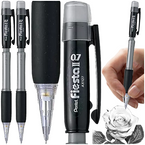 OŁÓWEK AUTOMATYCZNY 0.7mm Z GUMKĄ CZARNY PENTEL FIESTA II - 2 szt.
