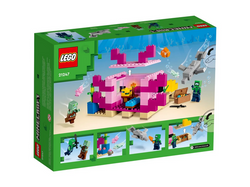LEGO MINECRAFT DOM AKSOLOTLA RYBKI MORSKA PRZYGODA KLOCKI 242 EL. 21247