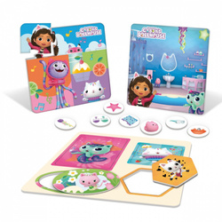 KOCI DOMEK GABI KOLEKCJA GIER EDUKACYJNYCH GRA PLANSZOWA GABBY LISCIANI