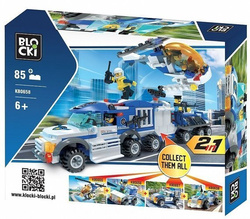 KLOCKI BLOCKI MYPOLICE POLICJA KARABIN 2W1 KB0658