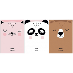 ZESZYT A4 W KRATKĘ 32 KARTKI 90g ZWIERZĄTKA BB FRIENDS GIRLS INTERDRUK