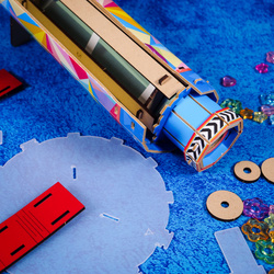 PUZZLE 3D KALEJDOSKOP ZESTAW KONSTRUKCYJNY NATIONAL GEOGRAPHIC CUBIC FUN