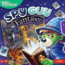 GRA PLANSZOWA RODZINNA SPY GUY FANTASY ŚWIAT MAGII KOOPERACYJNA TREFL 02577