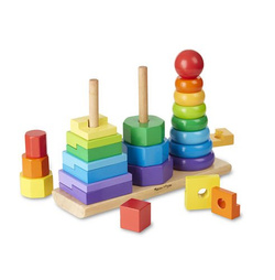 DREWNIANY SORTER KSZTAŁTÓW UKŁADANKA GEOMETRYCZNA