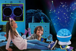 MAŁY GENIUSZ NAUKA O GWIAZDACH KOSMOS PROJEKTOR PLANETARIUM LISCIANI