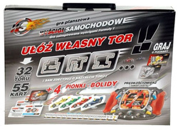 GRA PLANSZOWA WYŚCIGI SAMOCHODOWE FORMUŁA 1 - JAWA