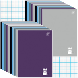 NOTES A7 W KRATKĘ 50 KARTEK 70g OKŁADKA UV INTERDRUK ONE COLOR - 20 szt.