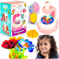 FABRYKA RADOŚCI KWIATY MASZYNKA PROJEKTUJ BUKIETY BEZ KLEJU DIY DUMEL