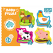PUZZLE BABY GRUBE 4W1 ZWIERZĄTKA NA WSI DLA NAJMŁODSZYCH TREFL