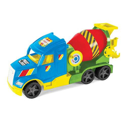 DUŻA BETONIARKA CIĘŻARÓWKA MAGIC TRUCK 59CM WADER