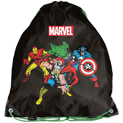 WOREK SZKOLNY NA BUTY OBUWIE KAPCIE NA WF PASO MARVEL AVENGERS HULK IRONMAN