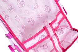 WÓZEK DLA LALEK SPACERÓWKA Z PASAMI NATALIA ARTYK