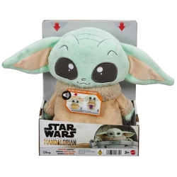 STAR WARS BABY YODA MASKOTKA SKACZĄCY GROGU Z DŹWIĘKIEM PLUSZAK PRZYTULANKA
