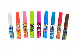 MAZAKI PISAKI FLAMASTRY PACHNĄCE MAGICZNE 8 INTENSYWNYCH KOLORÓW SCENTOS