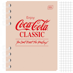 NOTES NA SPIRALI 80 KARTEK W KRATKĘ NA SPIRALI COCA COLA INTERDRUK